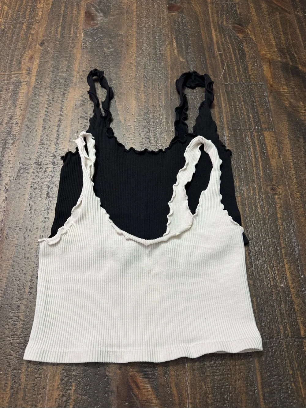 Tilly’s Ribbed Cropped Tank Tops